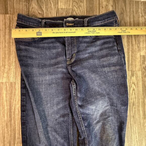 Old Navy Loose Built-In Flex Jeans Dark Wash Stretch Men’s Denim - Picture 5 of 7